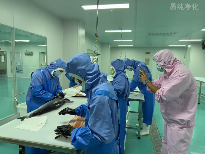 上海漁風(fēng)向三文魚加工潔凈車間全面建設(shè)完成